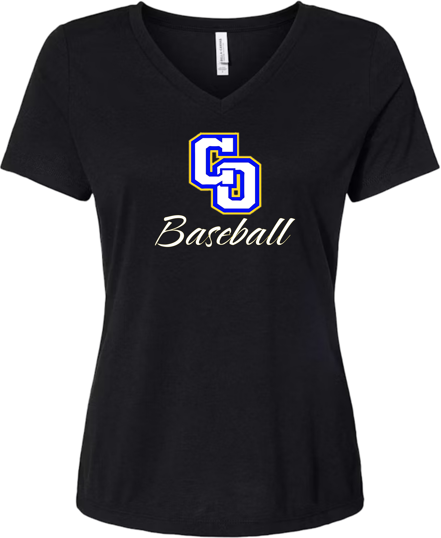 Charter Oak Ladies V Neck Top