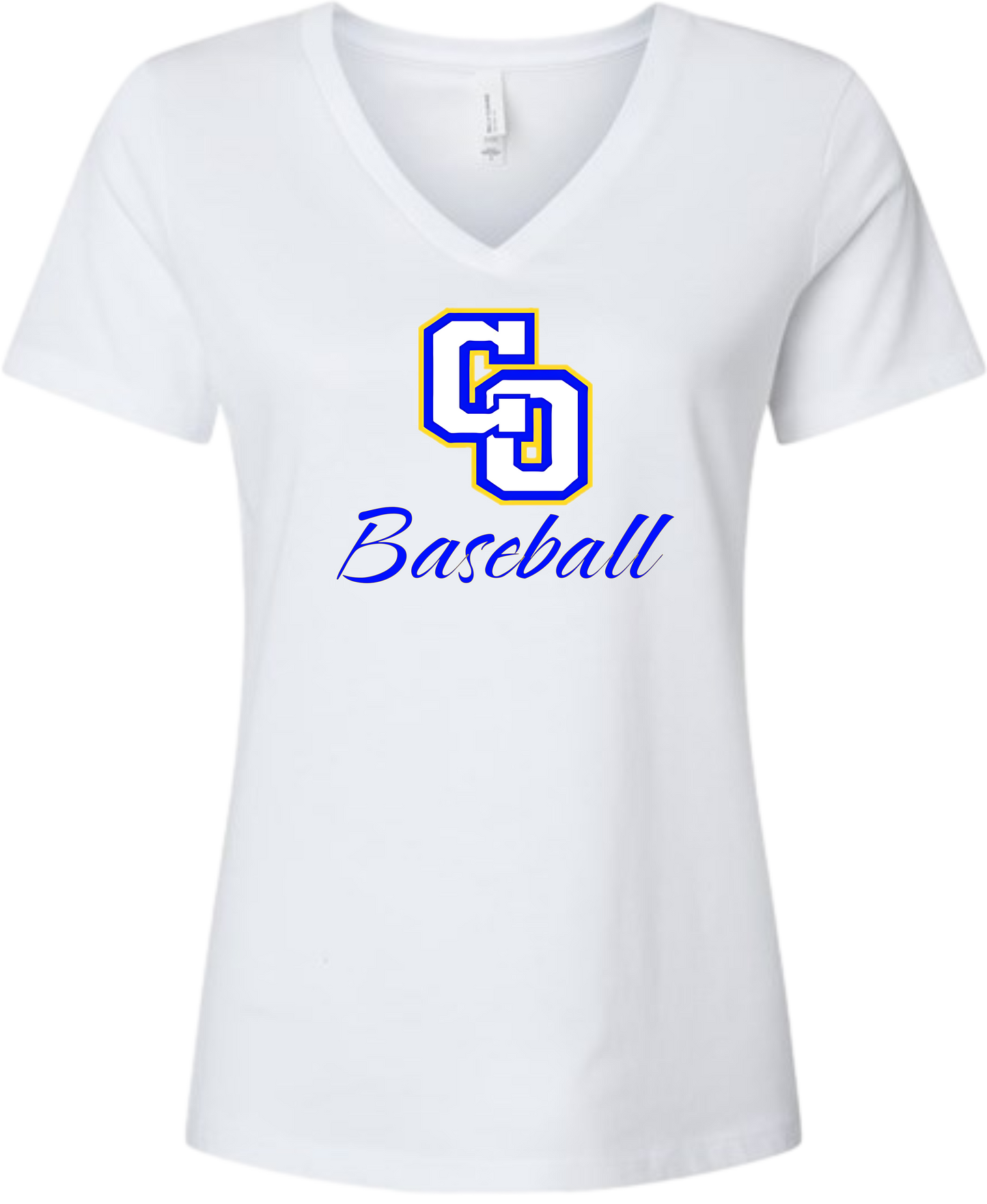 Charter Oak Ladies V Neck Top