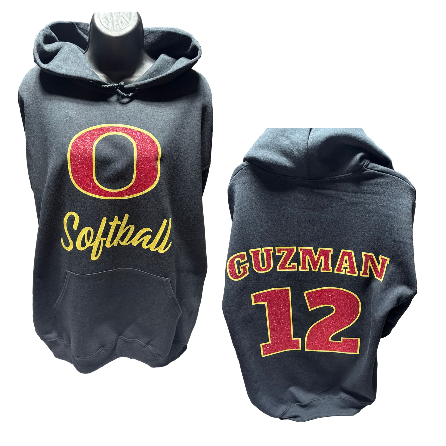 Ontario Softball Glitter Hoodie