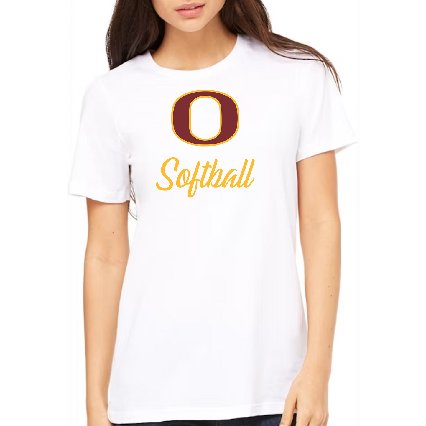 Ontario HS Softball Script T Shirt