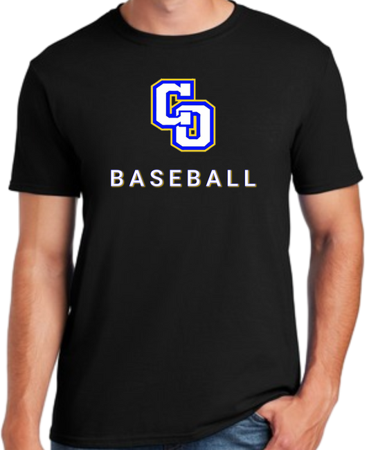 Men's Soft Style T Shirt - CO Baseball