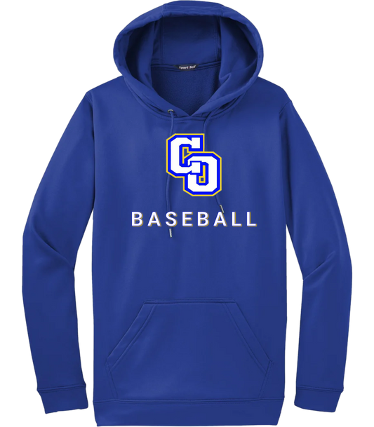 Charter Oak "Dri Fit" Baseball Hoodie