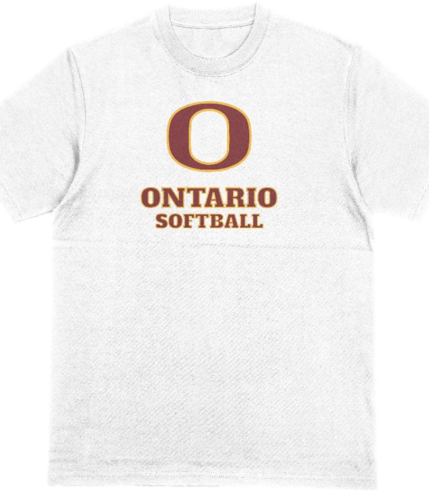 Men's Heavy Cotton T Shirt - Ontario Softball